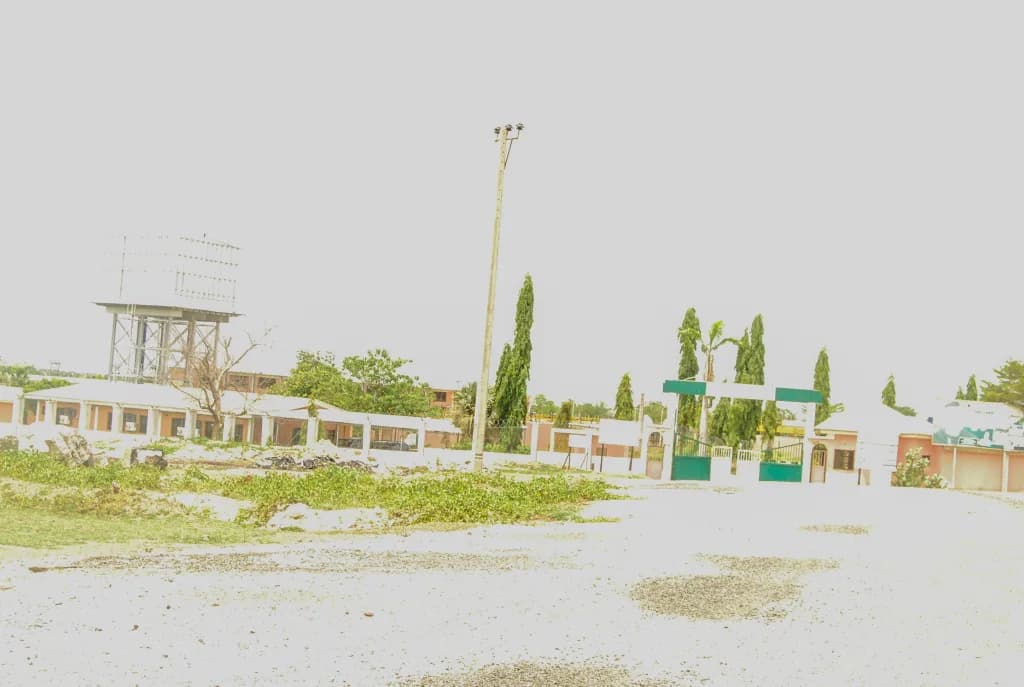 Vue aérienne de l'infrastructure de Bauchi Airport