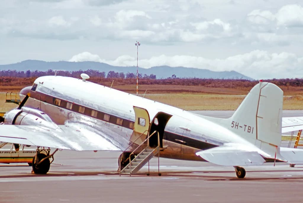Panorama infrastruktury portu Mwadui Airport