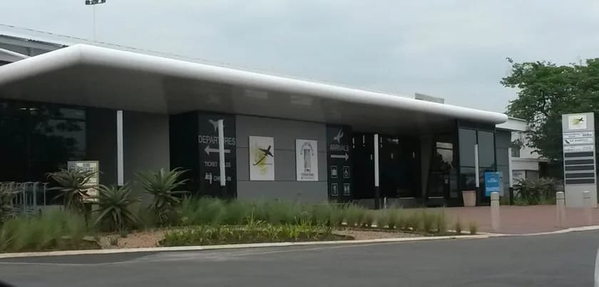Vue aérienne de l'infrastructure de Pietermaritzburg Airport