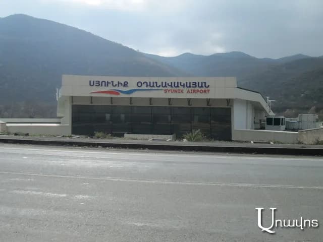 Panorama infrastruktury portu Syunik Airport