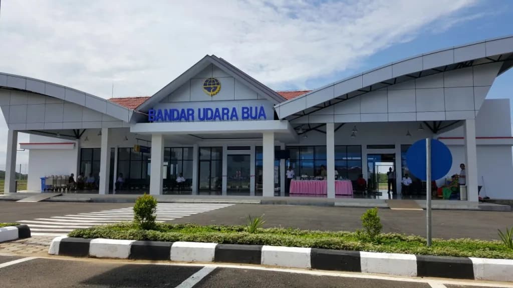 Panorama infrastruktury portu Bua - Palopo Lagaligo Airport