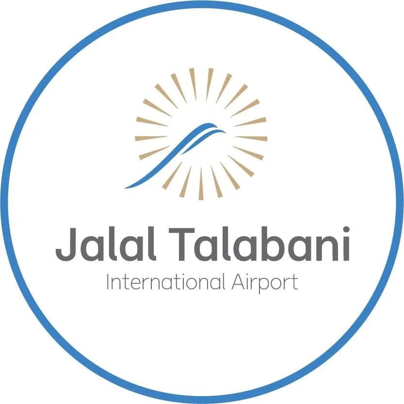 Aerial view of Jalal Talabani International Airport airport infrastructure