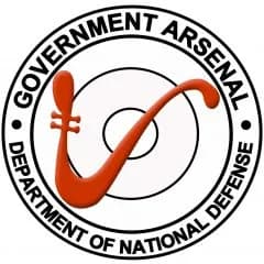 Aerial view of Government Arsenal Heliport airport infrastructure