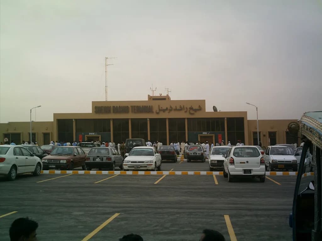 Aerial view of Bahawalpur Airport airport infrastructure