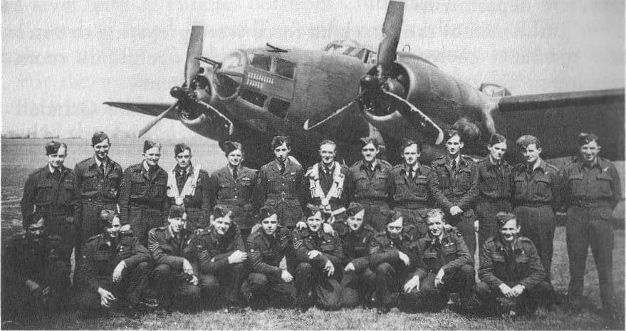 Luftaufnahme der Infrastruktur von RAF Methwold / Waylands Airfield