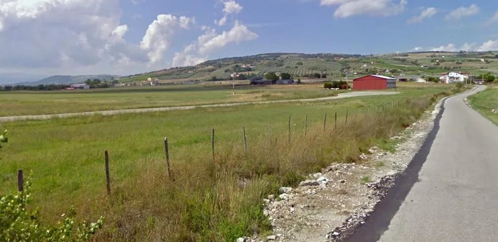 Panorama infrastruktury portu Benevento-Olivola Airport