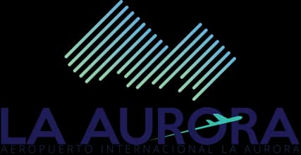 Vue aérienne de l'infrastructure de La Aurora International Airport