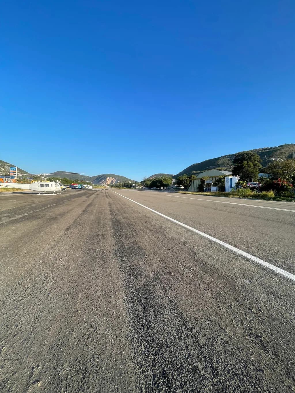 Vue aérienne de l'infrastructure de Chilpancingo National Airport