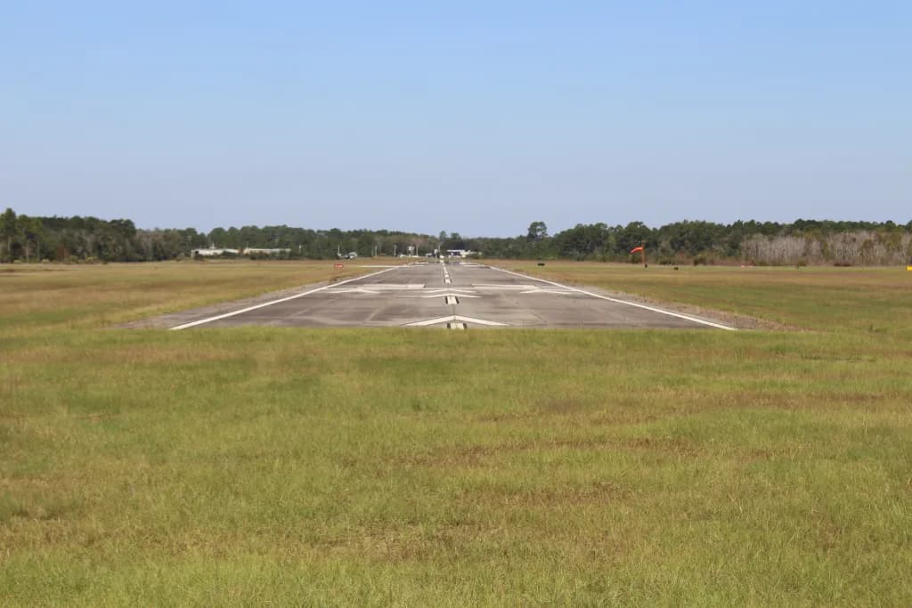 Aerial view of Cook County Airport airport infrastructure