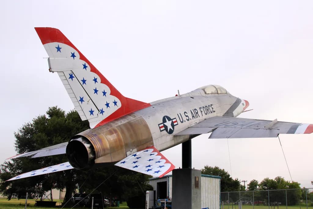 Luftaufnahme der Infrastruktur von Fayette Regional Air Center Airport