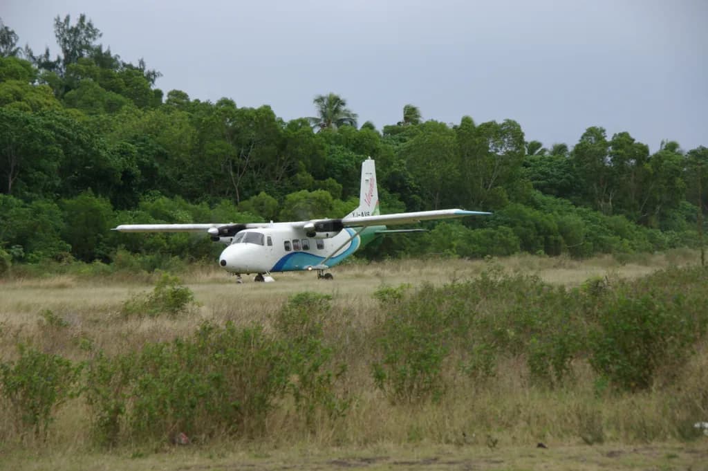 Vue aérienne de l'infrastructure de Craig Cove Airport