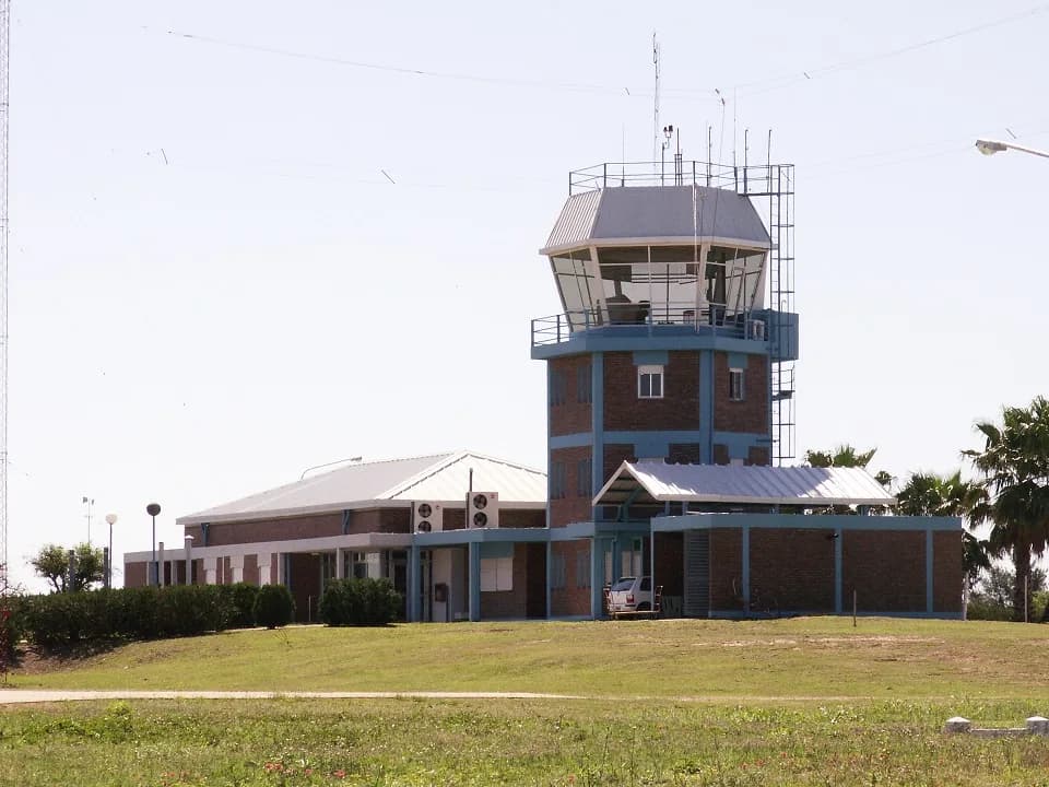 Panorama infrastruktury portu Termal Airport