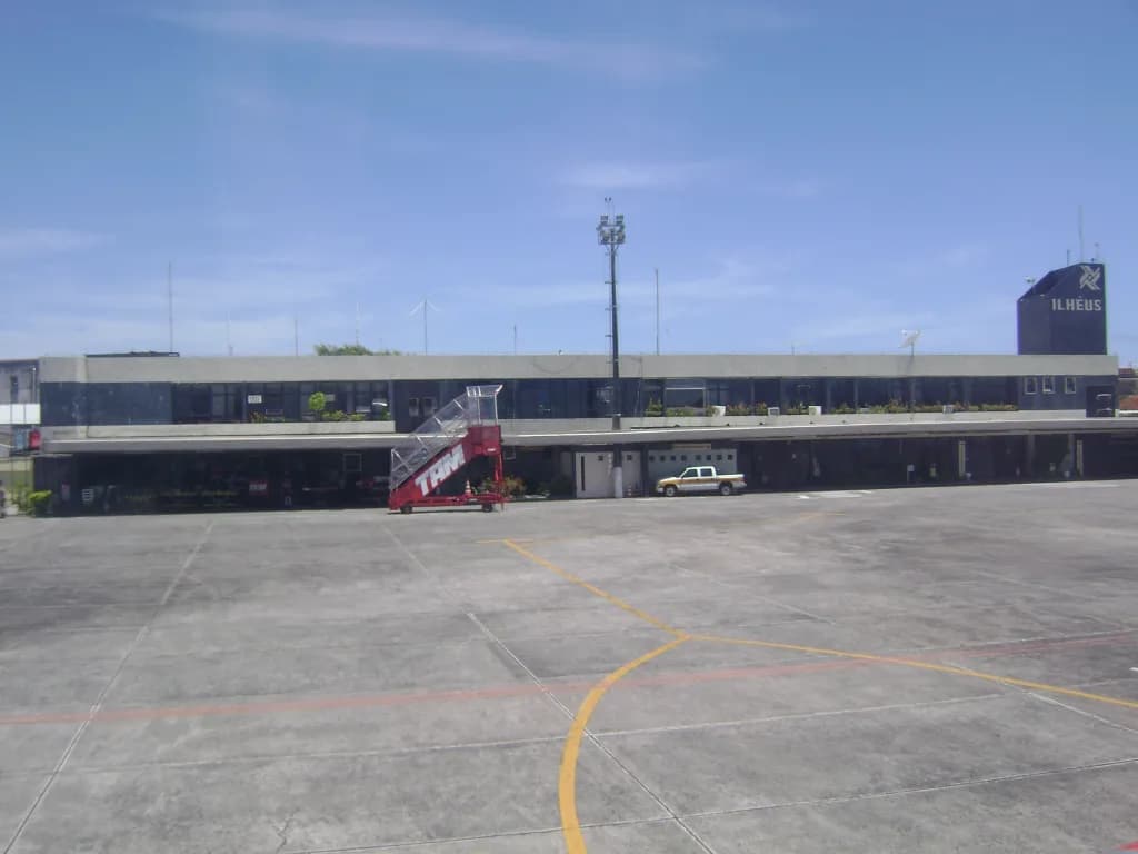 Panorama infrastruktury portu Bahia - Jorge Amado Airport