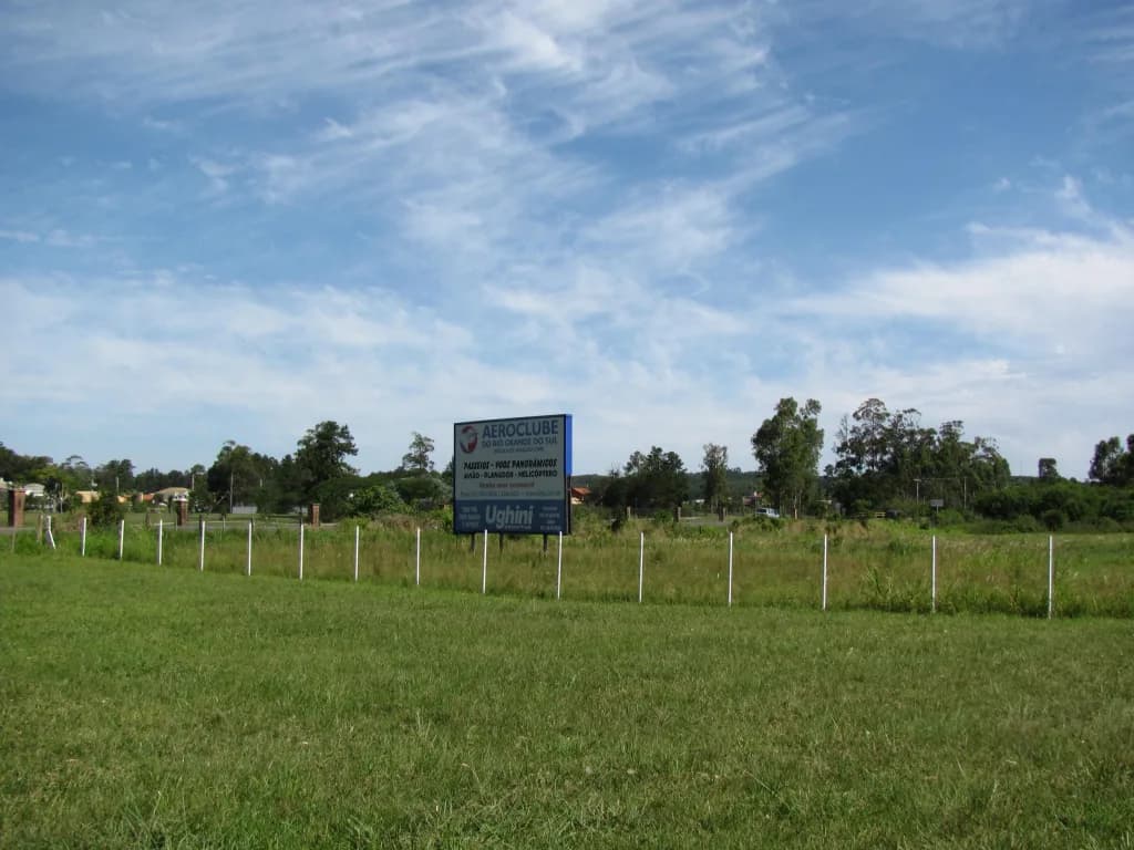 Luftaufnahme der Infrastruktur von Belém Novo Airport