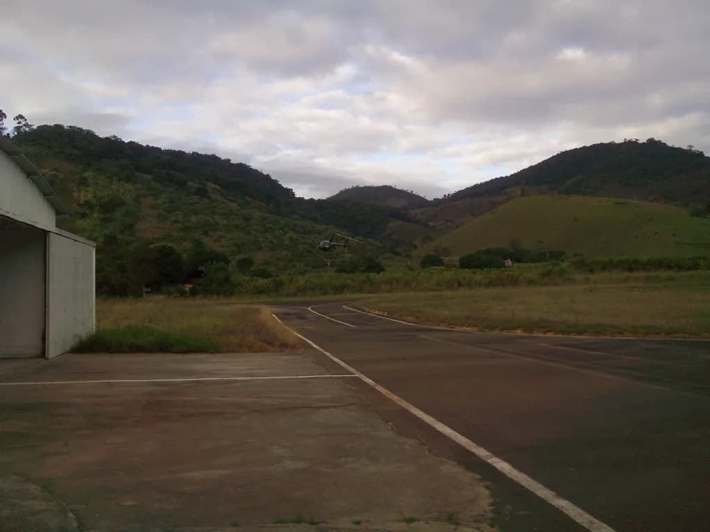 Vue aérienne de l'infrastructure de Ubaporanga Airport
