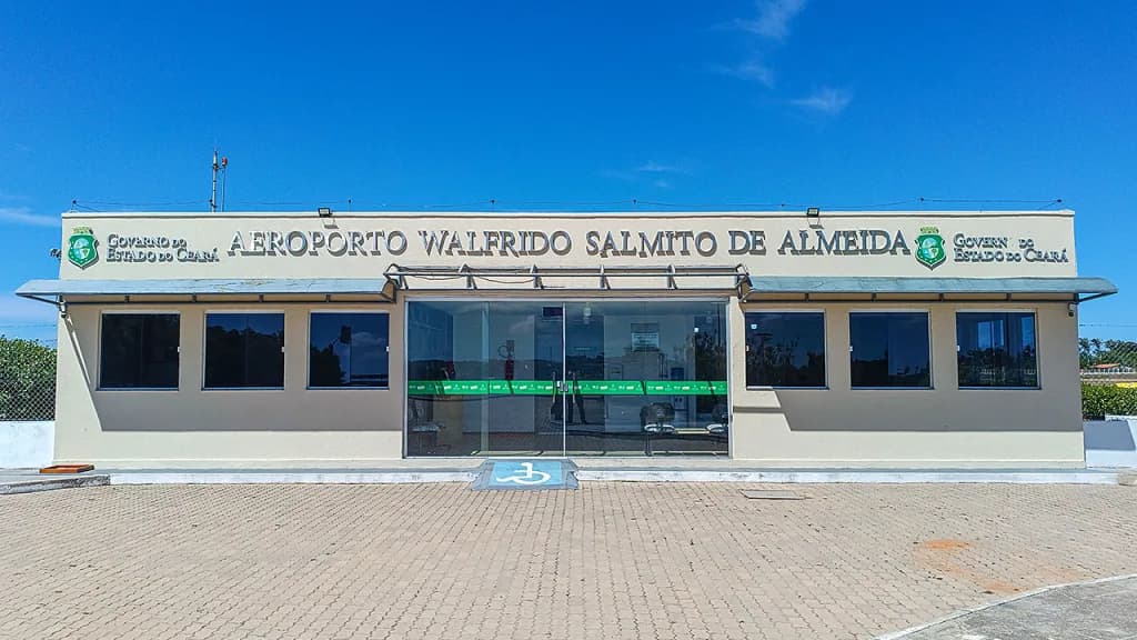 Panorama infrastruktury portu Walfrido Salmito de Almeida Airport