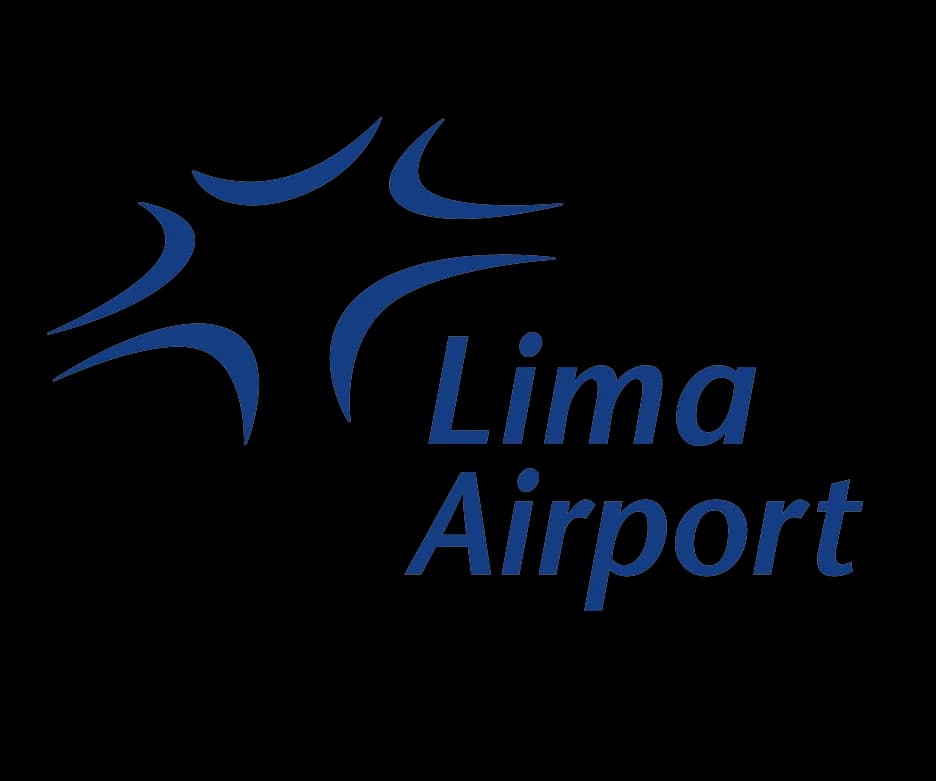 Luftaufnahme der Infrastruktur von Jorge Chávez International Airport