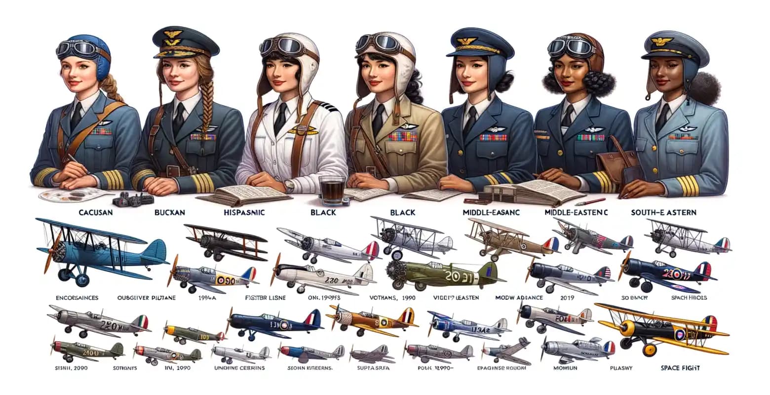 Historia kobiet-pilotek w lotnictwie