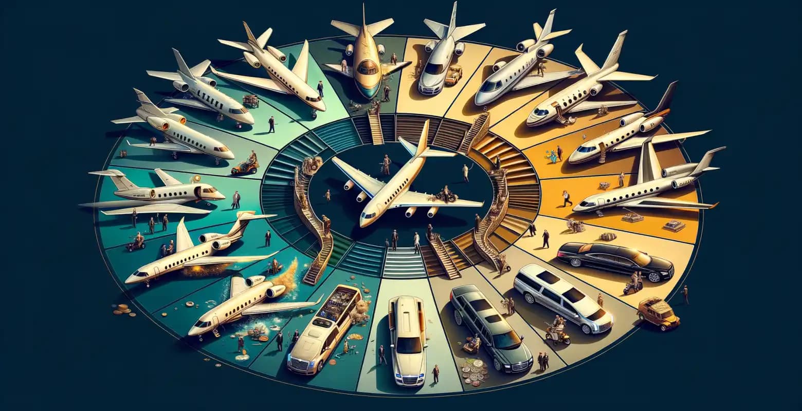Histoire des jets privés les plus chers
