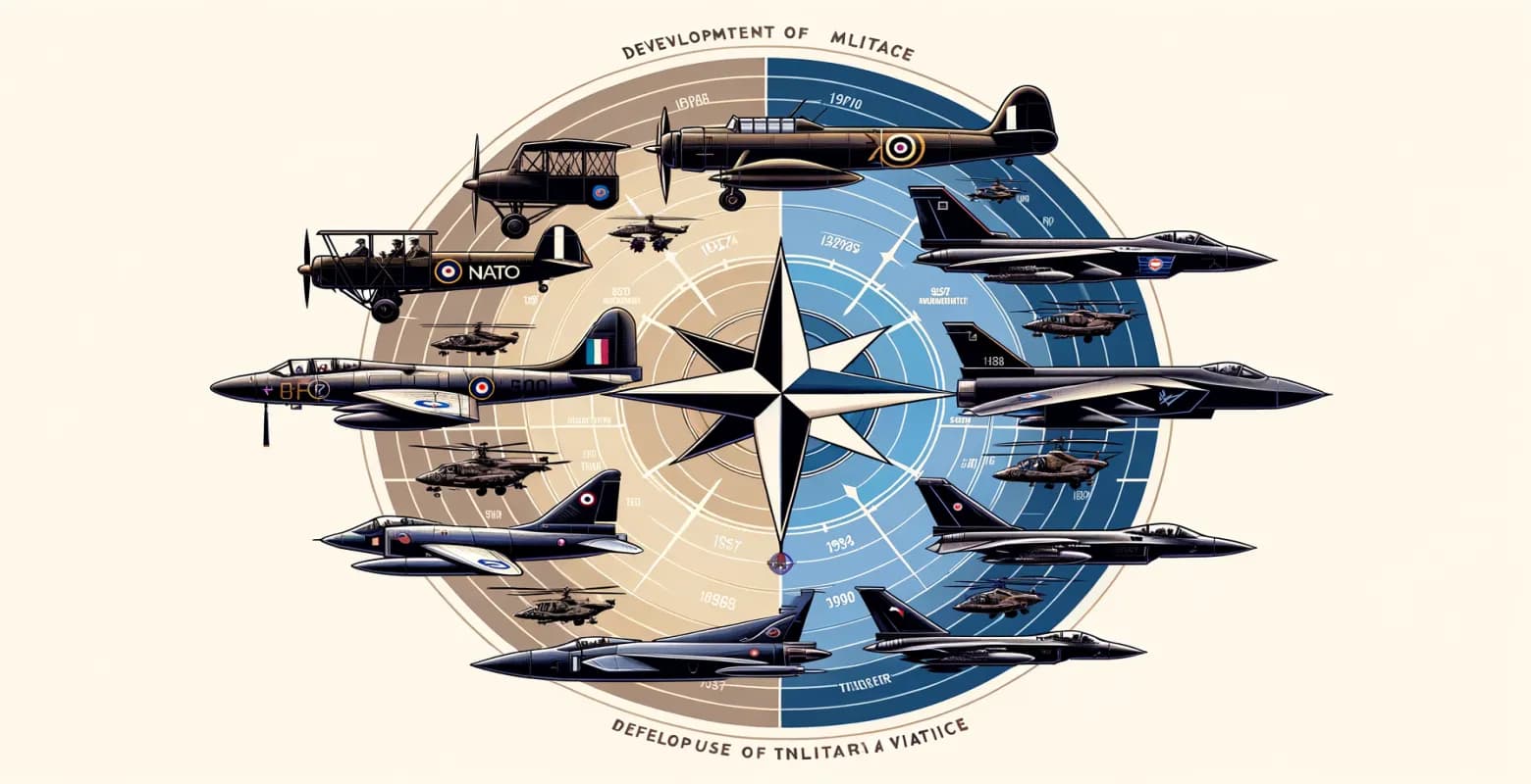 The history of the development of military aviation in NATO