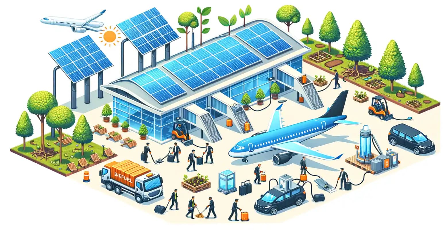 How are airlines dealing with the climate crisis?