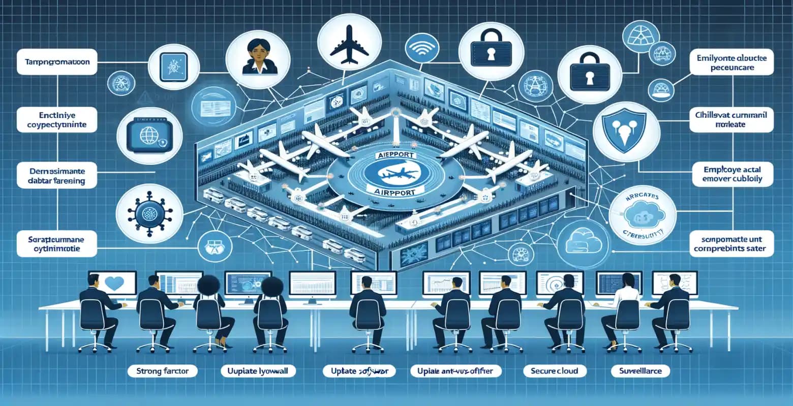 Comment les aéroports gèrent-ils les cybermenaces ?