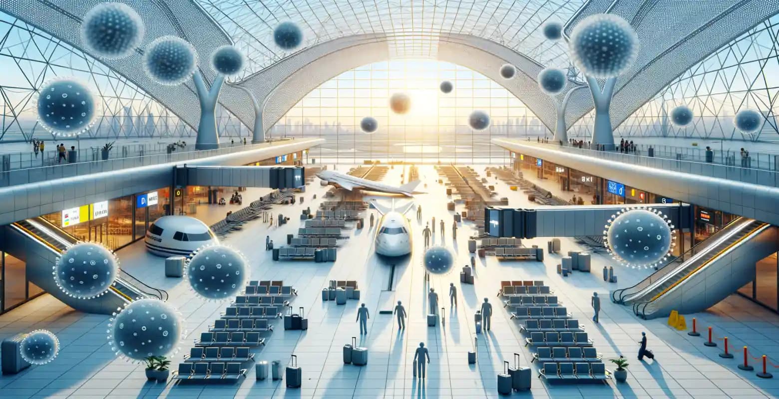 How has the pandemic changed airport design?