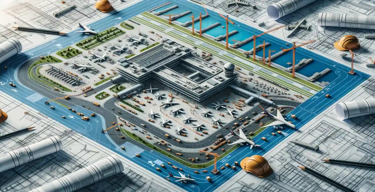 Comment les réglementations influent-elles sur le développement des aéroports ?