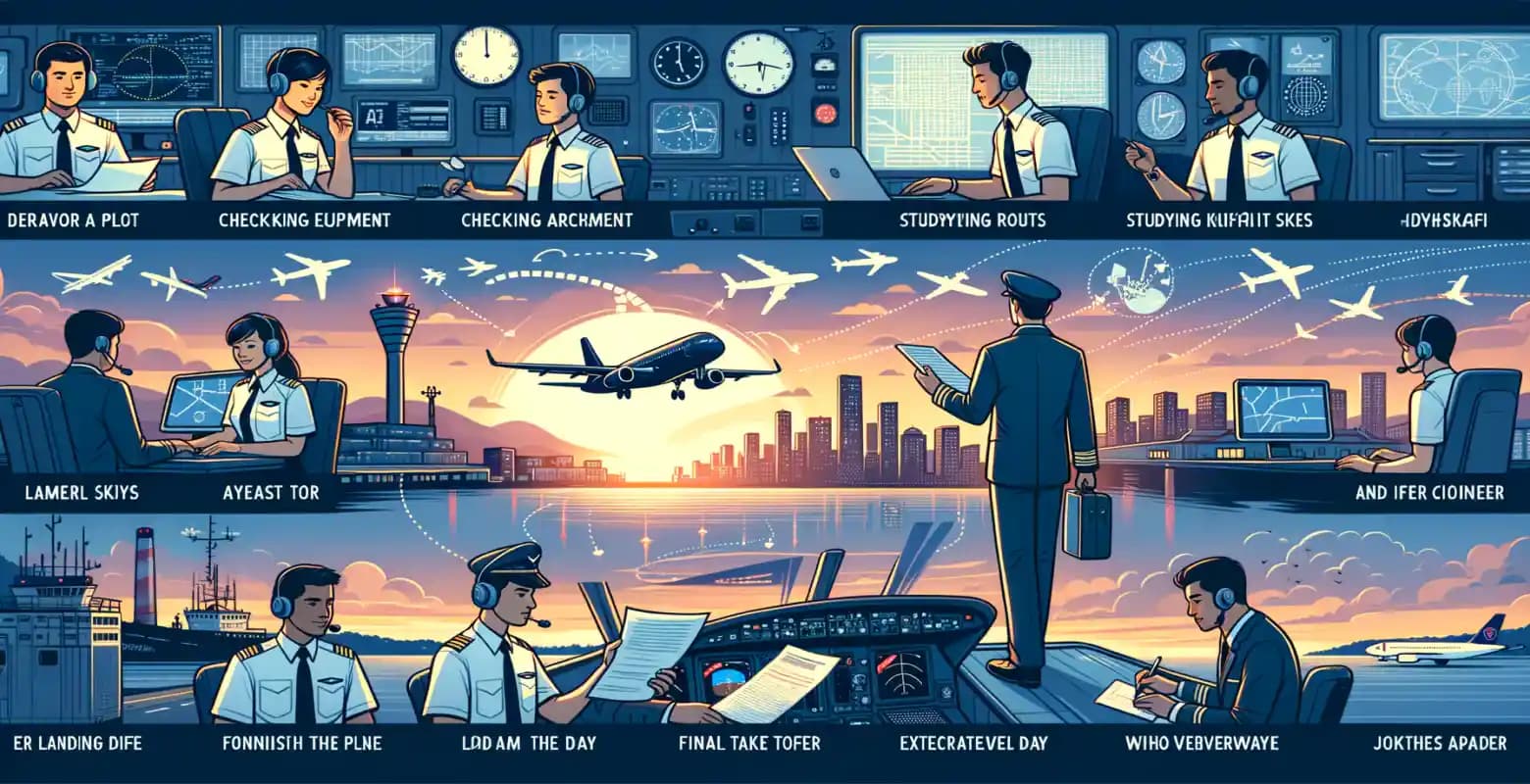 What does a pilot's day look like?