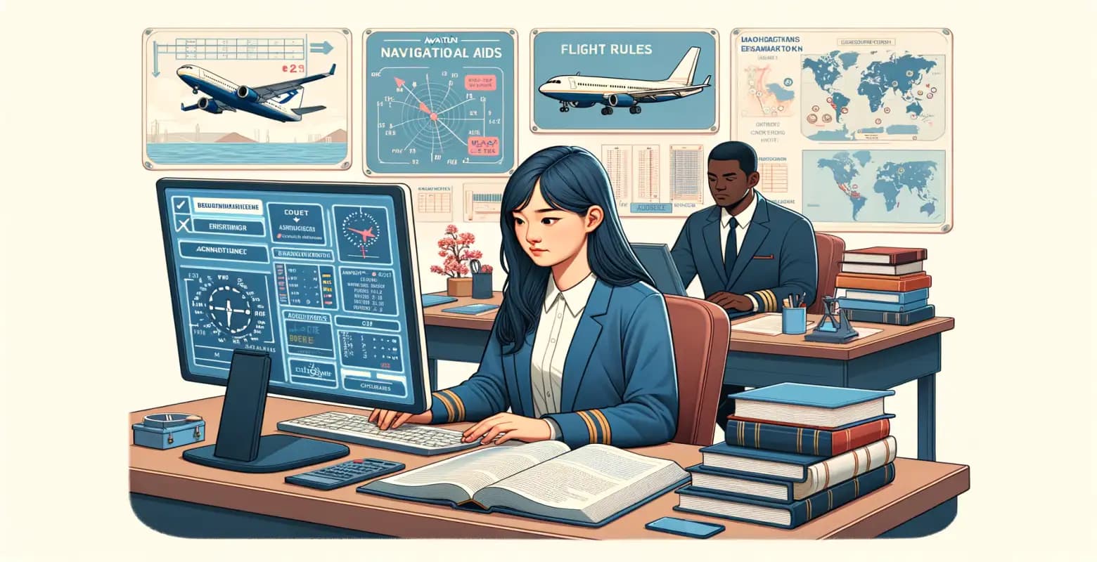 What does the theoretical pilot exam look like?