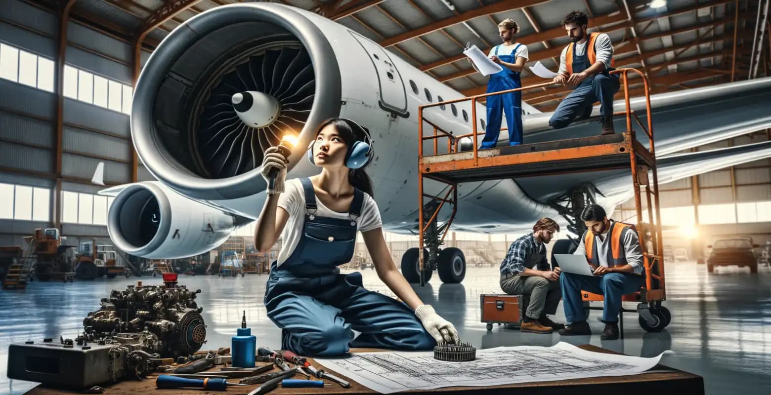 Quel est le travail d'un mécanicien aéronautique ?
