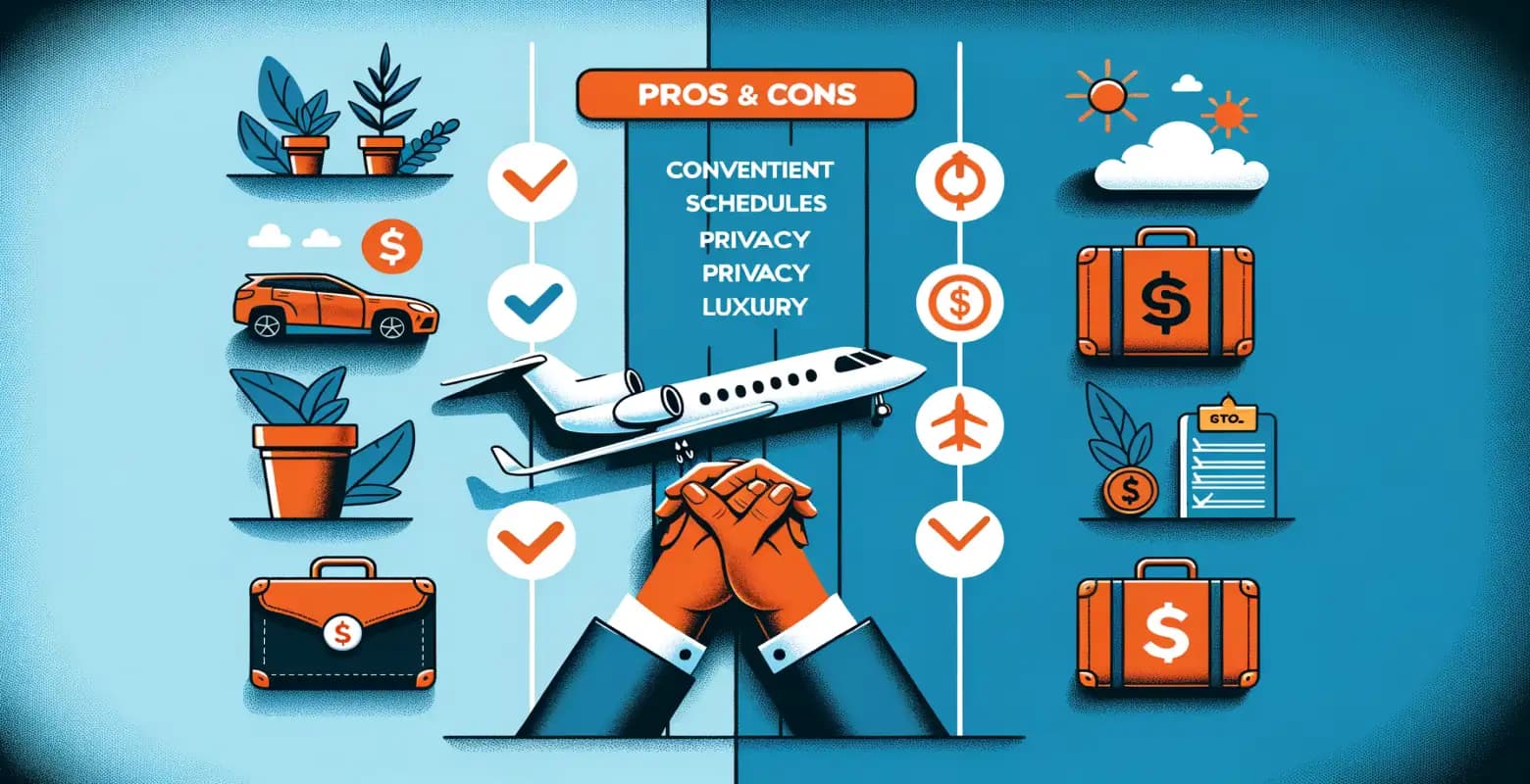 Quels sont les avantages et les inconvénients de la location de jets privés ?
