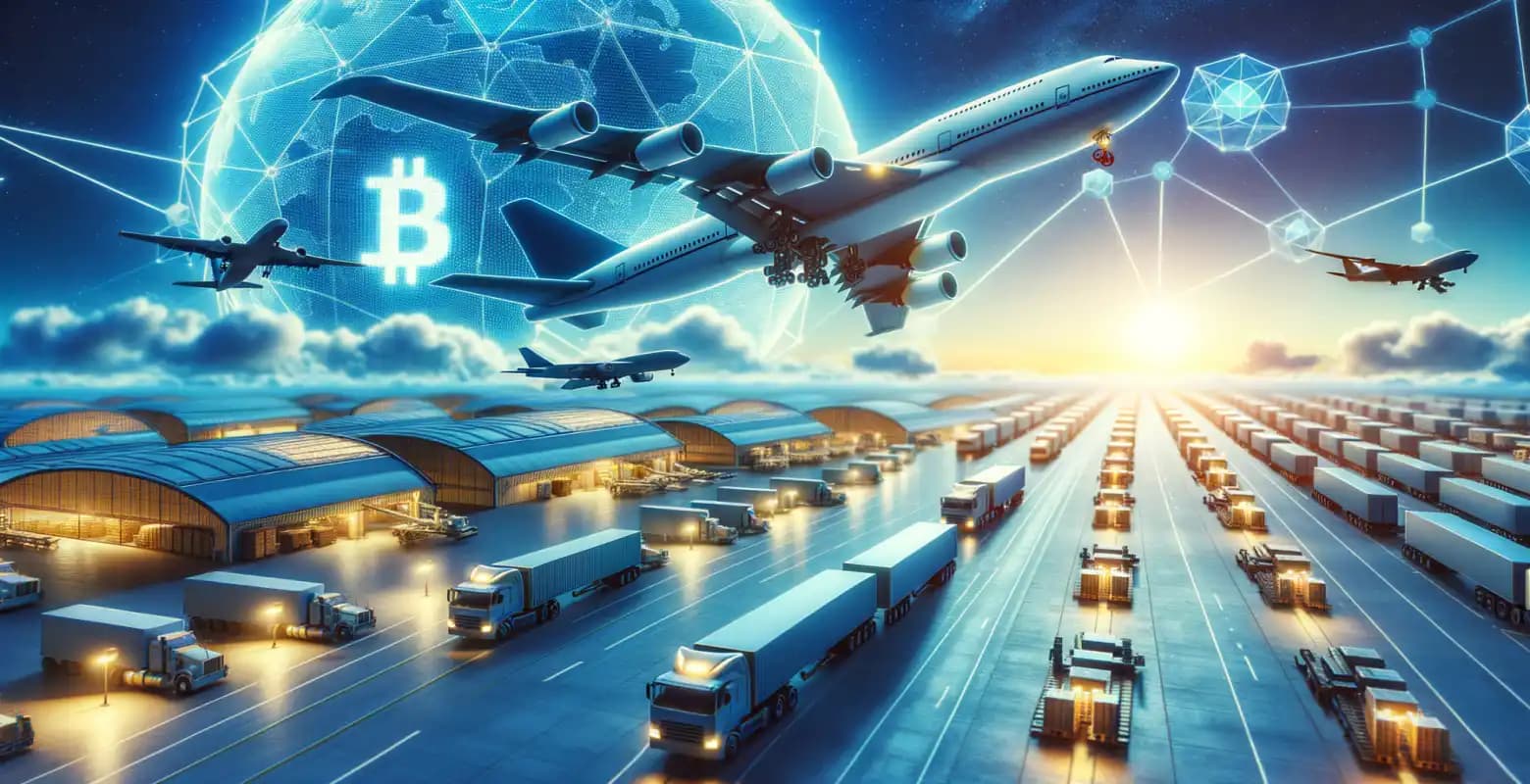 Le rôle de la blockchain dans l'avenir de la logistique aérienne.