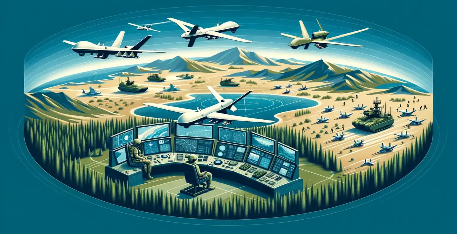 The role of combat drones in the modern army