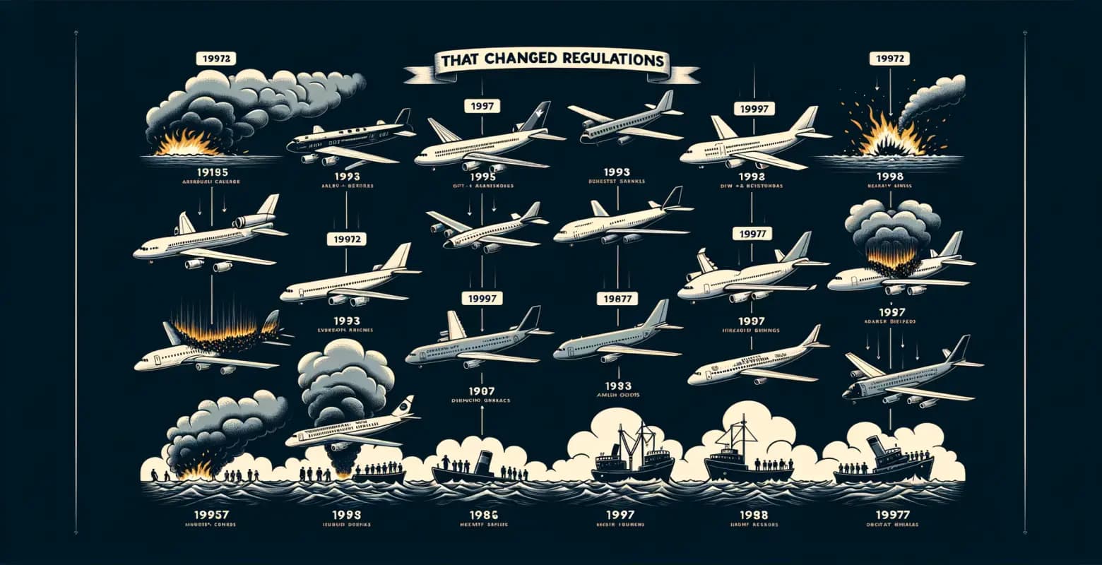 Famous air disasters that changed regulations