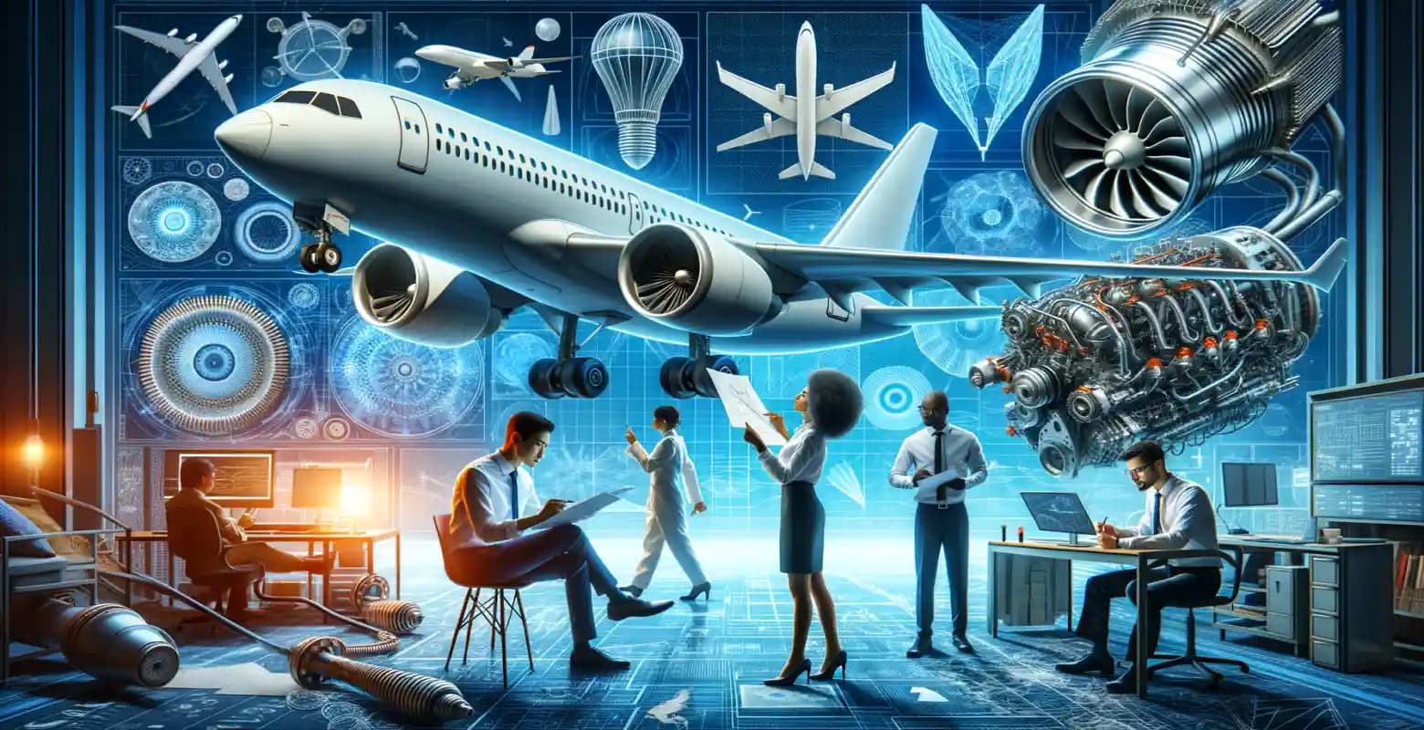 Technologien zur Reduzierung des Kraftstoffverbrauchs in der Luftfahrt.