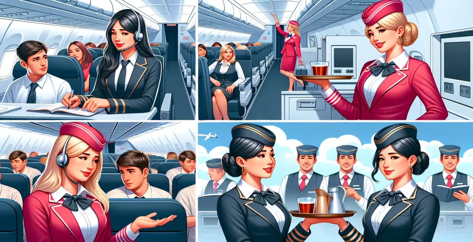 Avantages et défis du travail de stewardess
