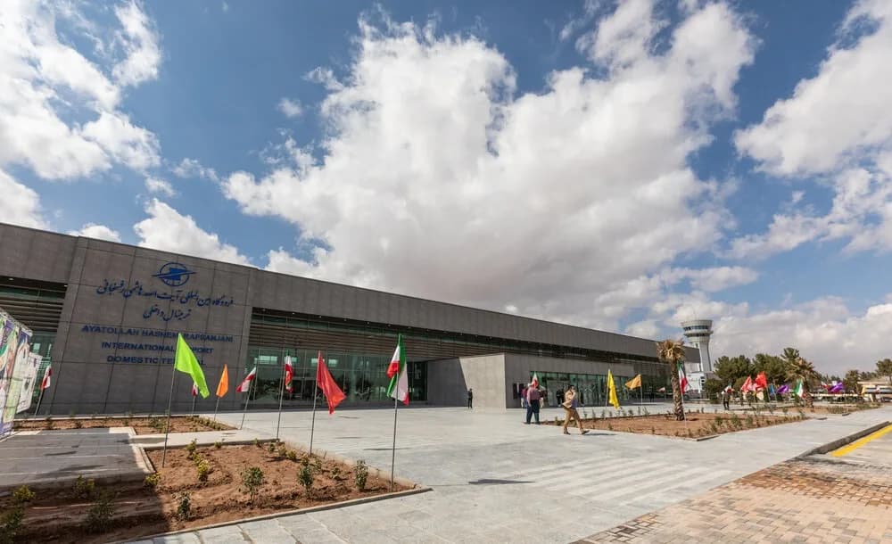 Panorama infrastruktury portu Ayatollah Hashemi Rafsanjani International Airport - Przewodnik