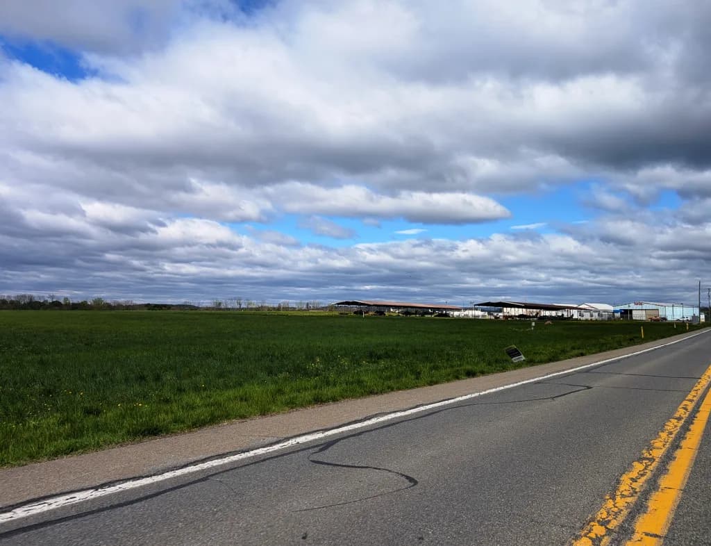 Vue aérienne de l'infrastructure de Braden Airpark