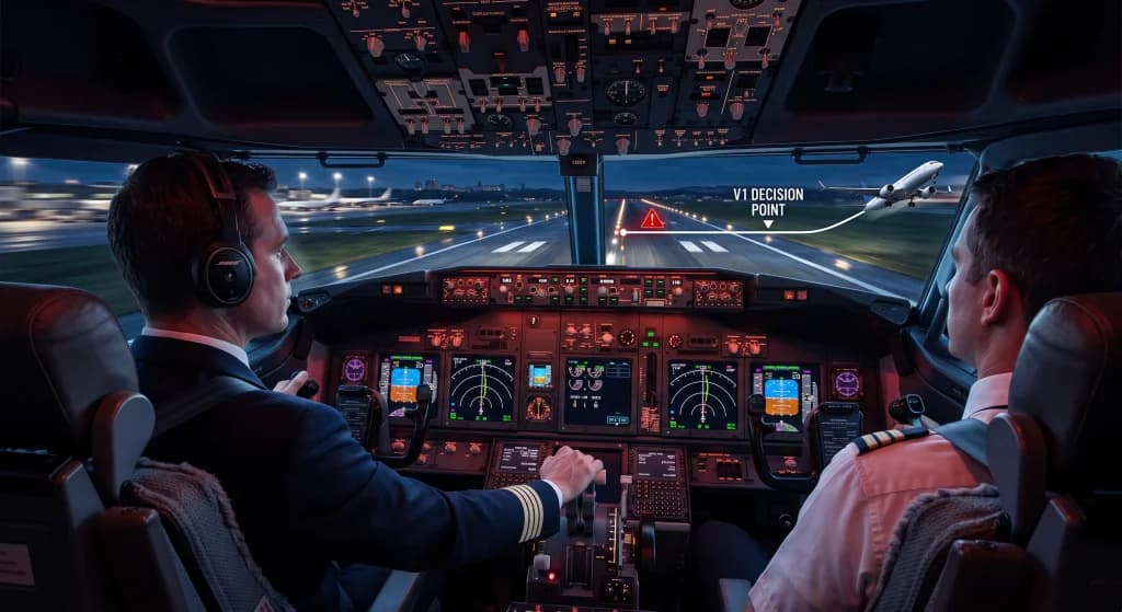 Split-Second Decisions (V1 and Go-Around): Why Aborted Landings Are Routine