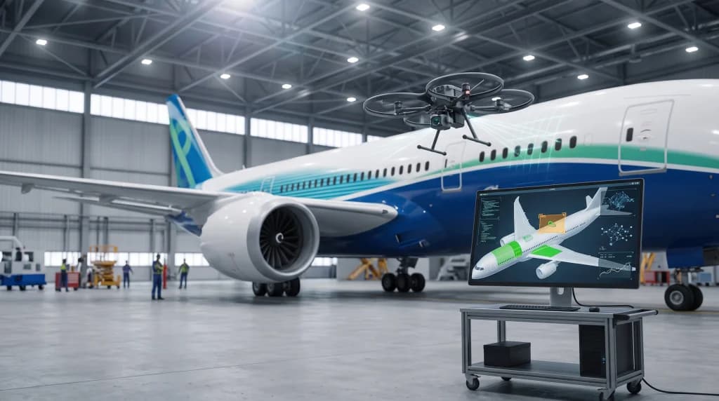 Drone Aircraft Inspections: How AI Reduces Maintenance Downtime
