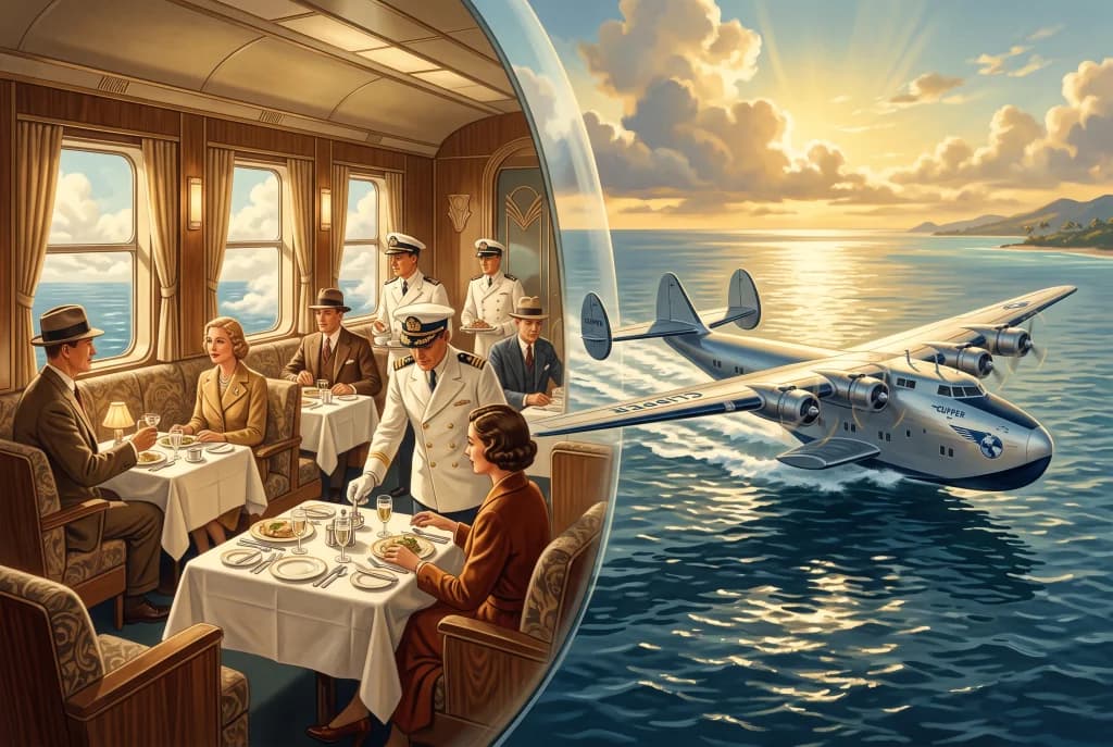 Latające łodzie Pan American: Luksus oceanicznych Clipperów lat 30.