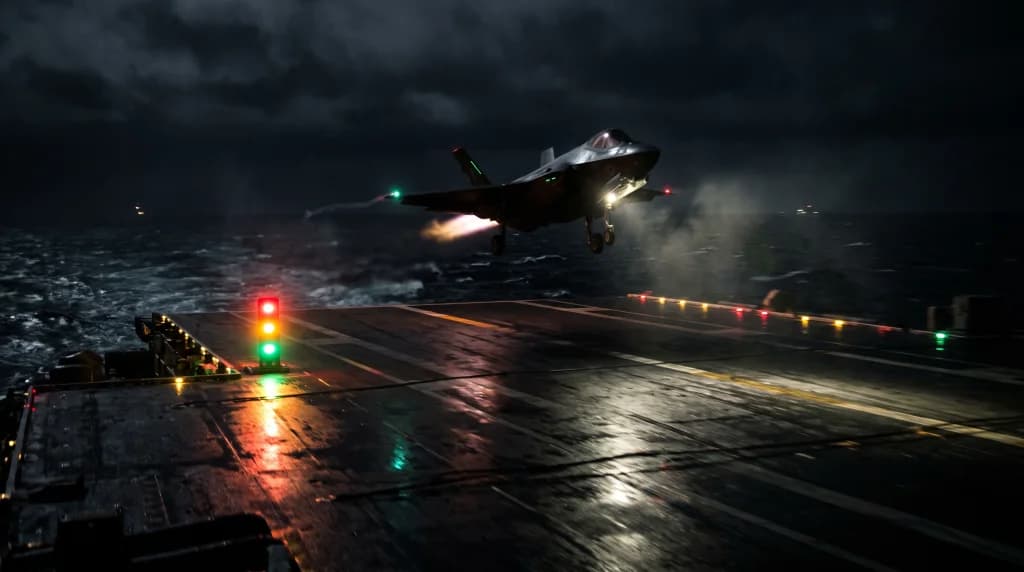 Trägerlandung bei Nacht: Das anspruchsvollste Manöver der Fliegerei