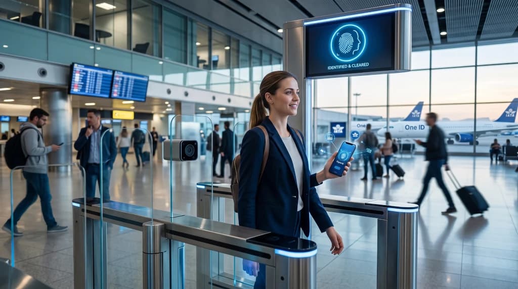 Passeport numérique IATA et biométrie One ID : Fin des cartes d'embarquement ?