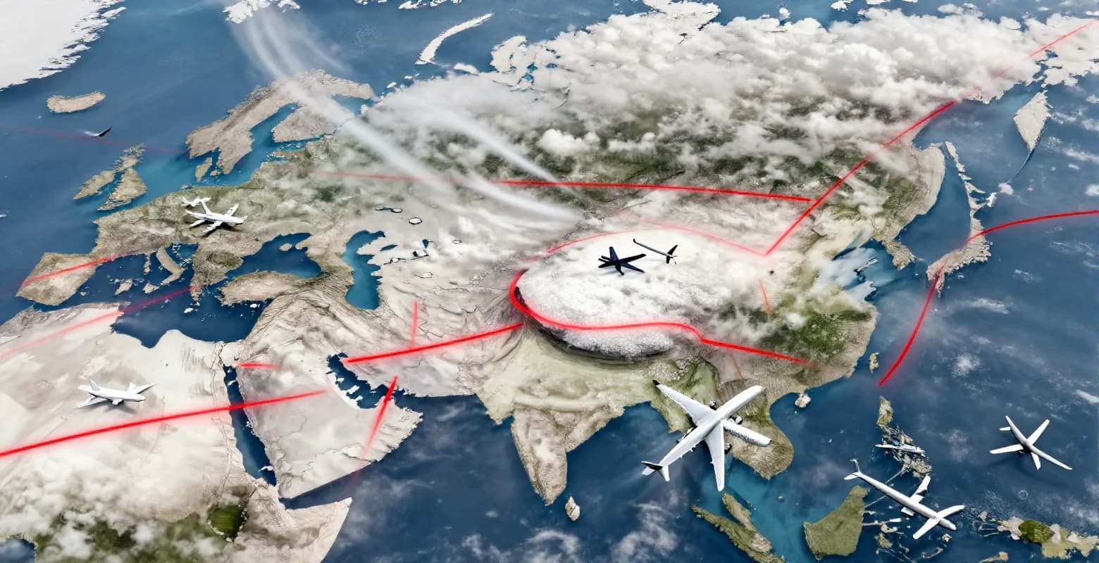 Geopolitics Above the Clouds: Why Airlines Avoid the Airspaces of Certain Countries