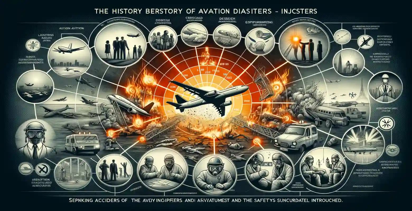 The history of aviation disasters and their impact on safety in the industry