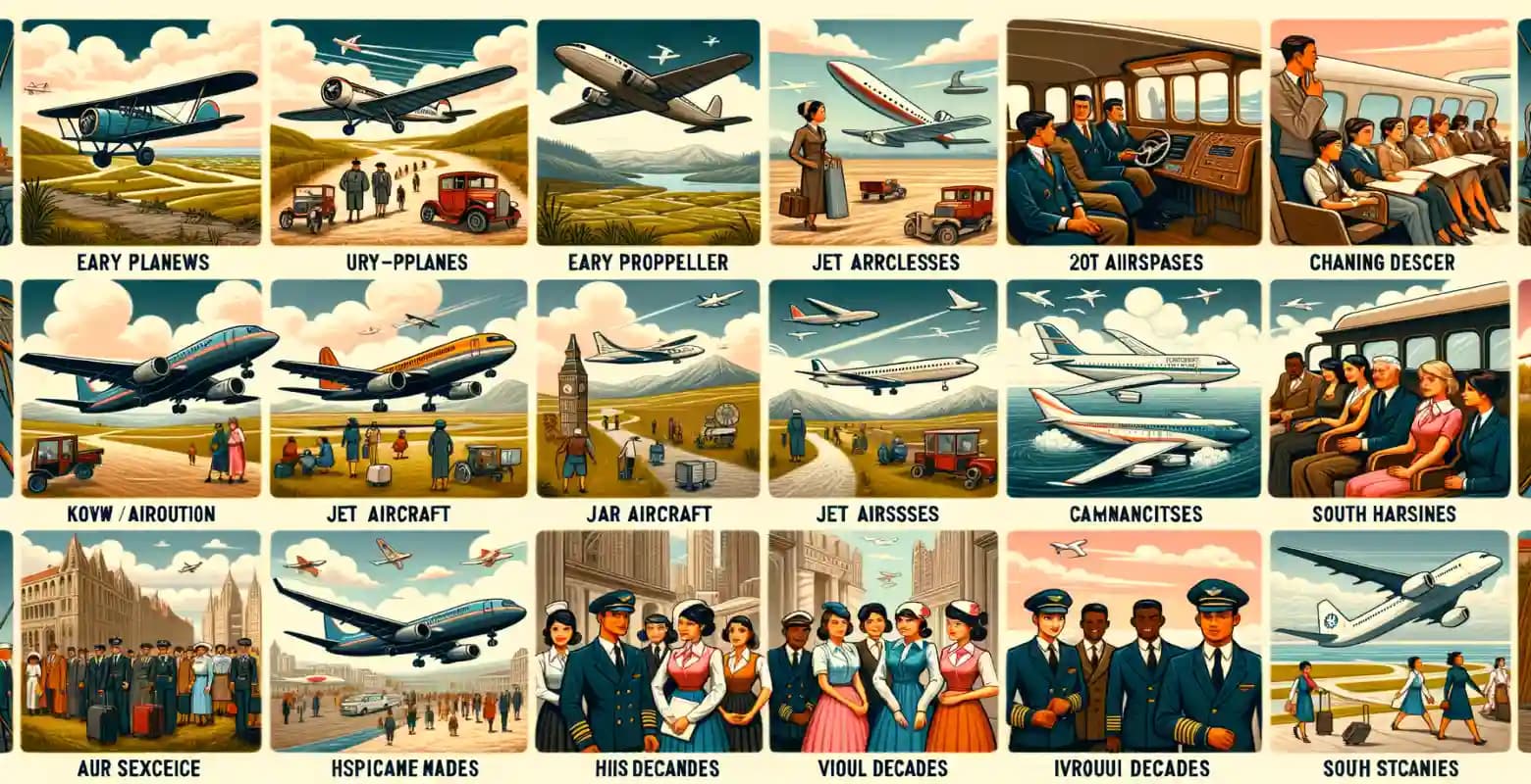 Comment l'aviation a-t-elle changé les voyages au XXe siècle ?