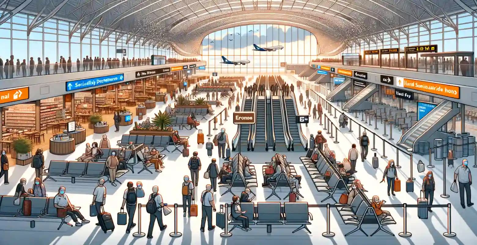 Wie hat die Pandemie die Entwicklung der Flughafeninfrastruktur beeinflusst?