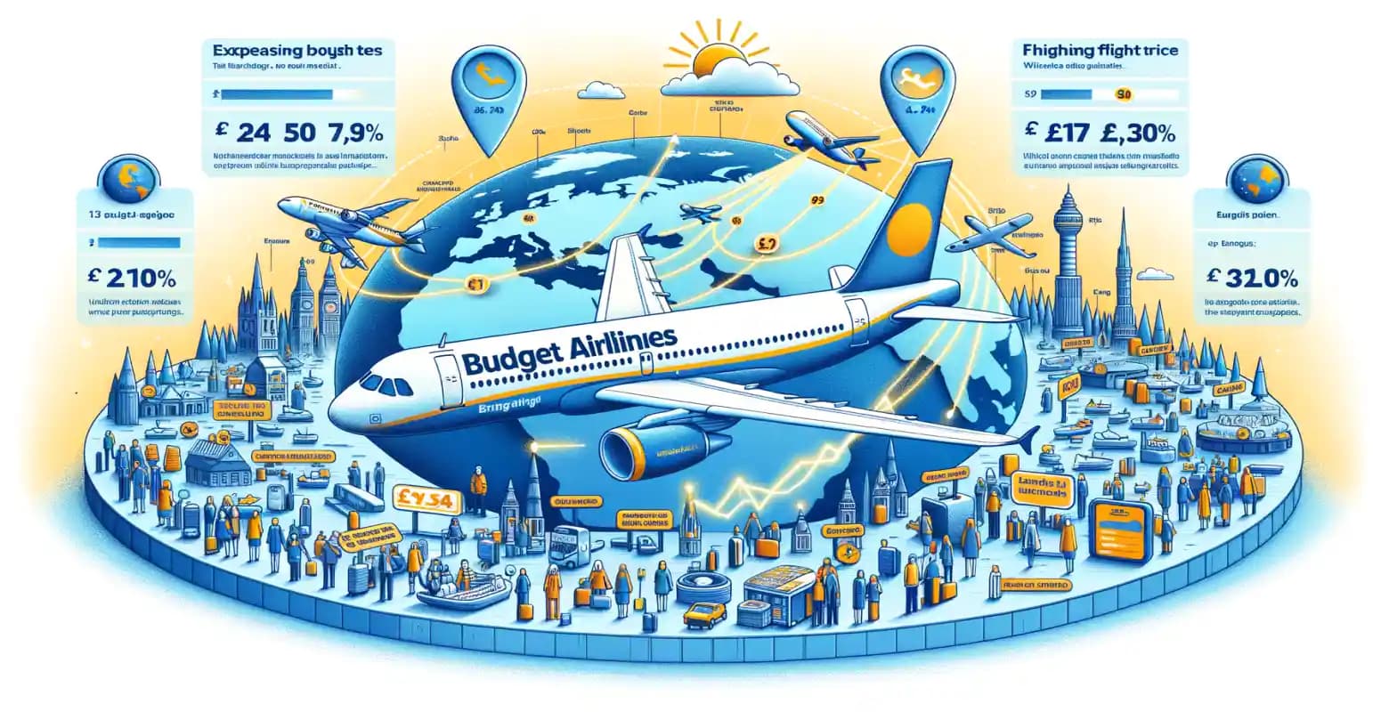 How do budget airlines change the travel market in Europe?