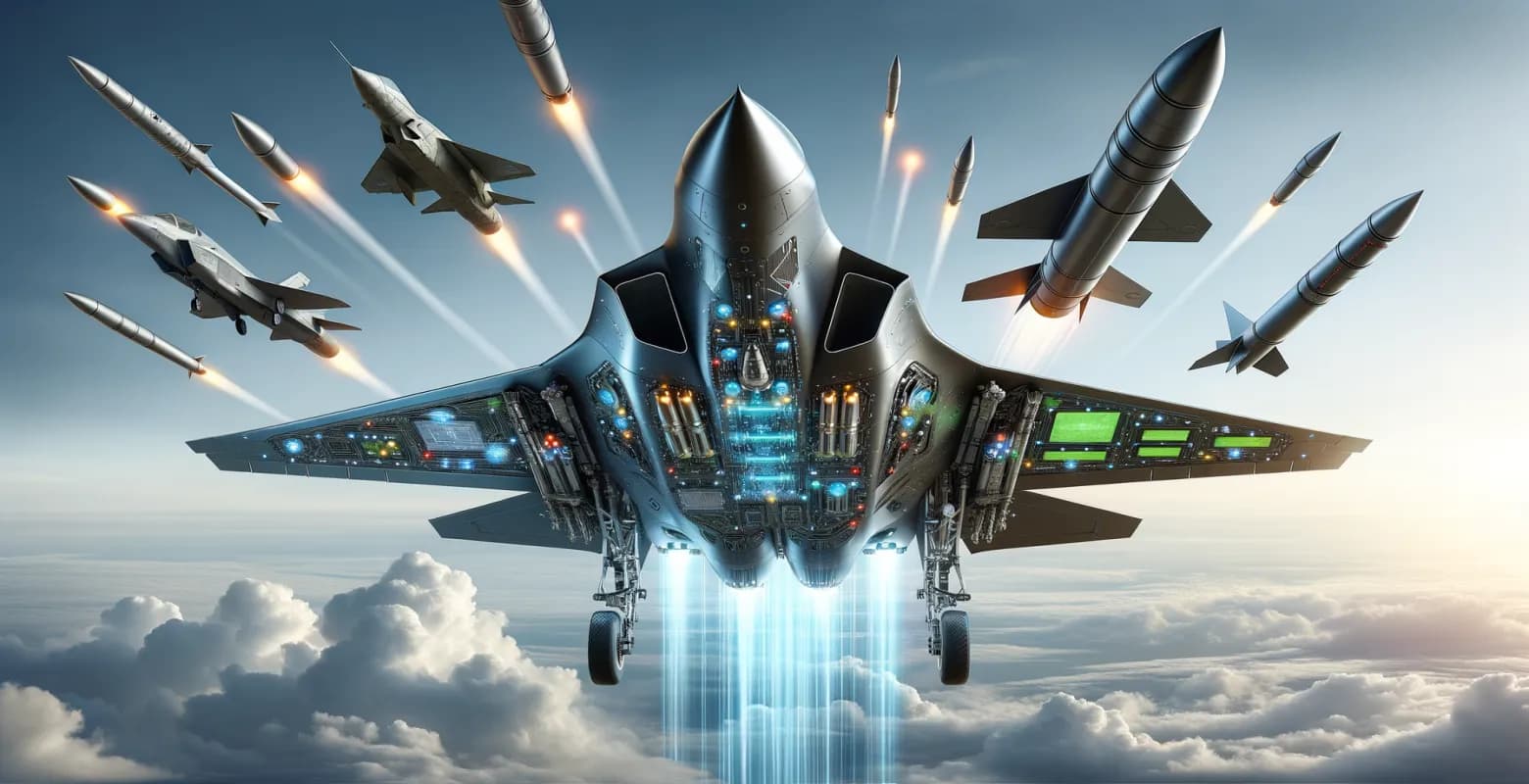 What innovations does military aviation introduce in terms of missile defense?